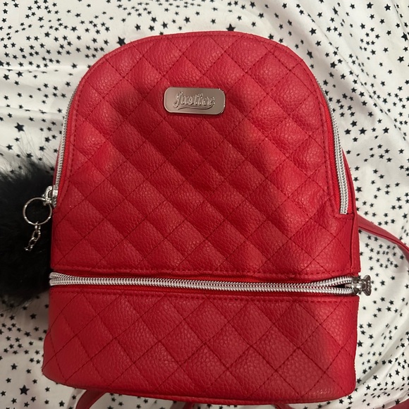 Justice Red Mini Backpack - Picture 2 of 4